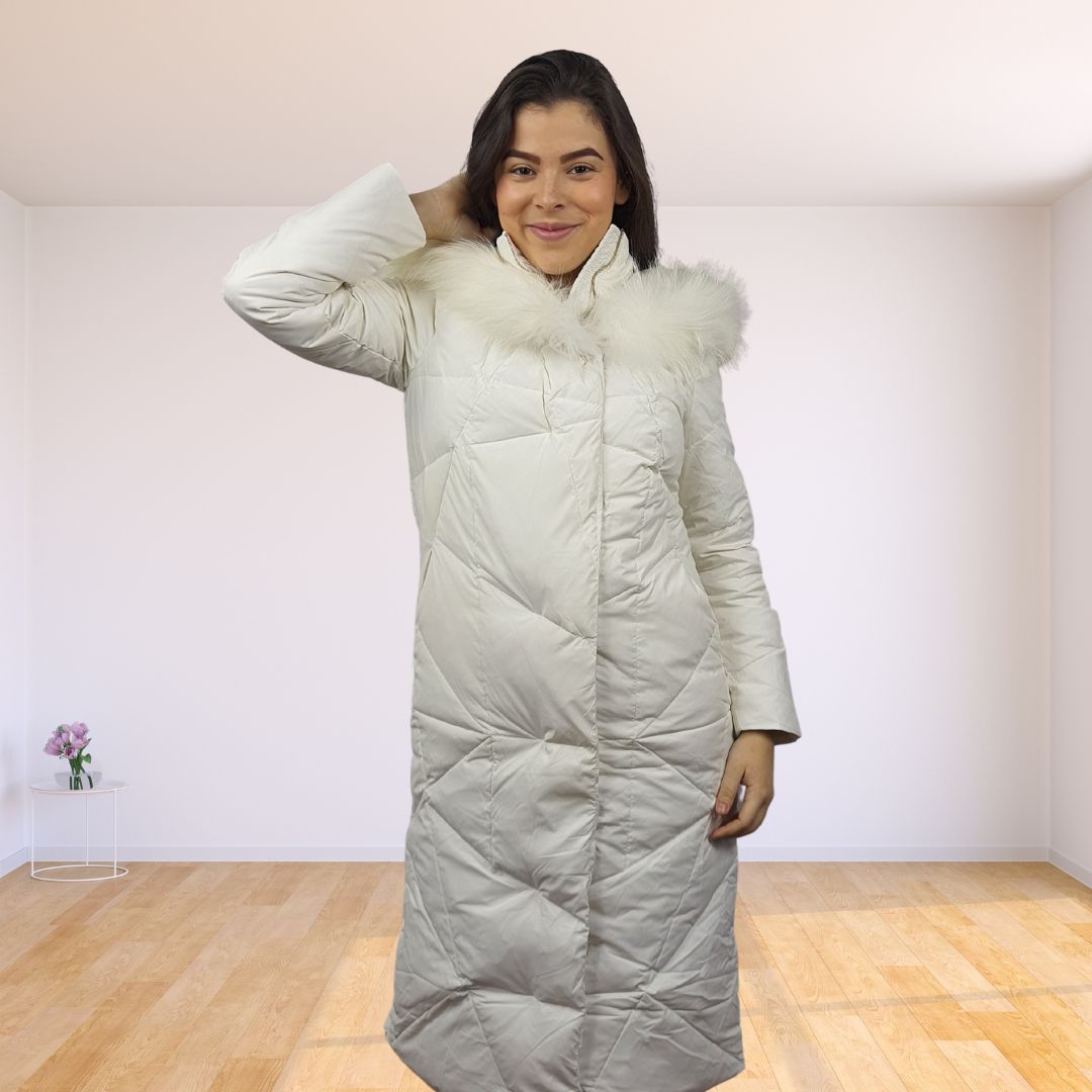 Parka Vero Moda Blanco Style LISA KNEE DOWN COAT(VMC-BT)