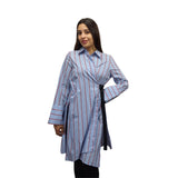 Tapado Vero Moda Azul Style CUYLA L/S SHIRT(SL)
