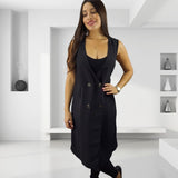Tapado Vero Moda Nedro Style BIOLOGY L/S COAT SET(VMC-LL)