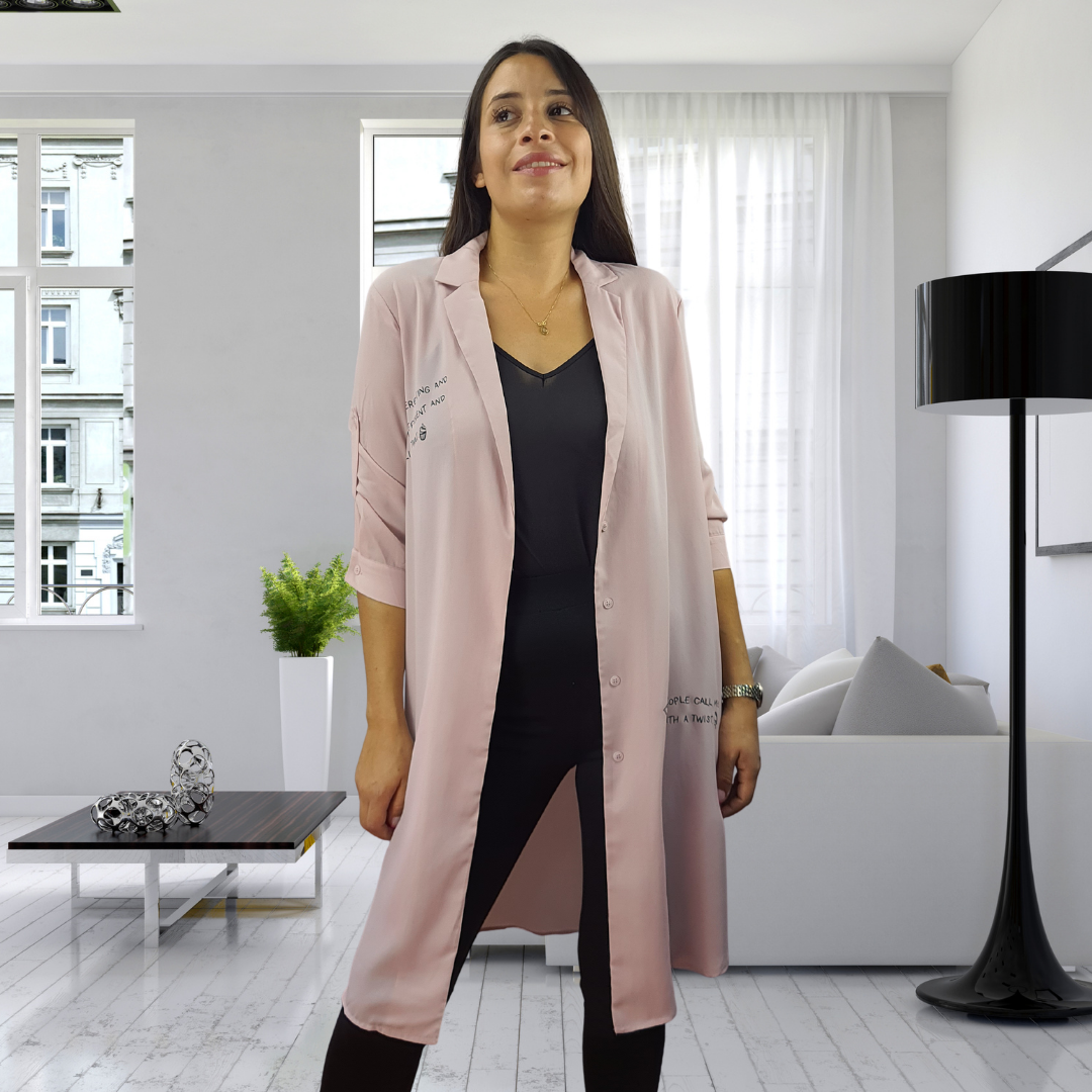 Blazer Vero moda Rosa Vieja  Style LIBBY 3/4 BLAZER(TP)