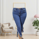 Jeans Vero Moda Azul Style MODEST BAMBOO 9/10 MW SB JEANS(NR)