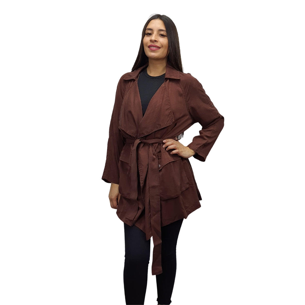 Blazer Vero Moda Marron Style GEMMA 3/4 JACKET(MM)