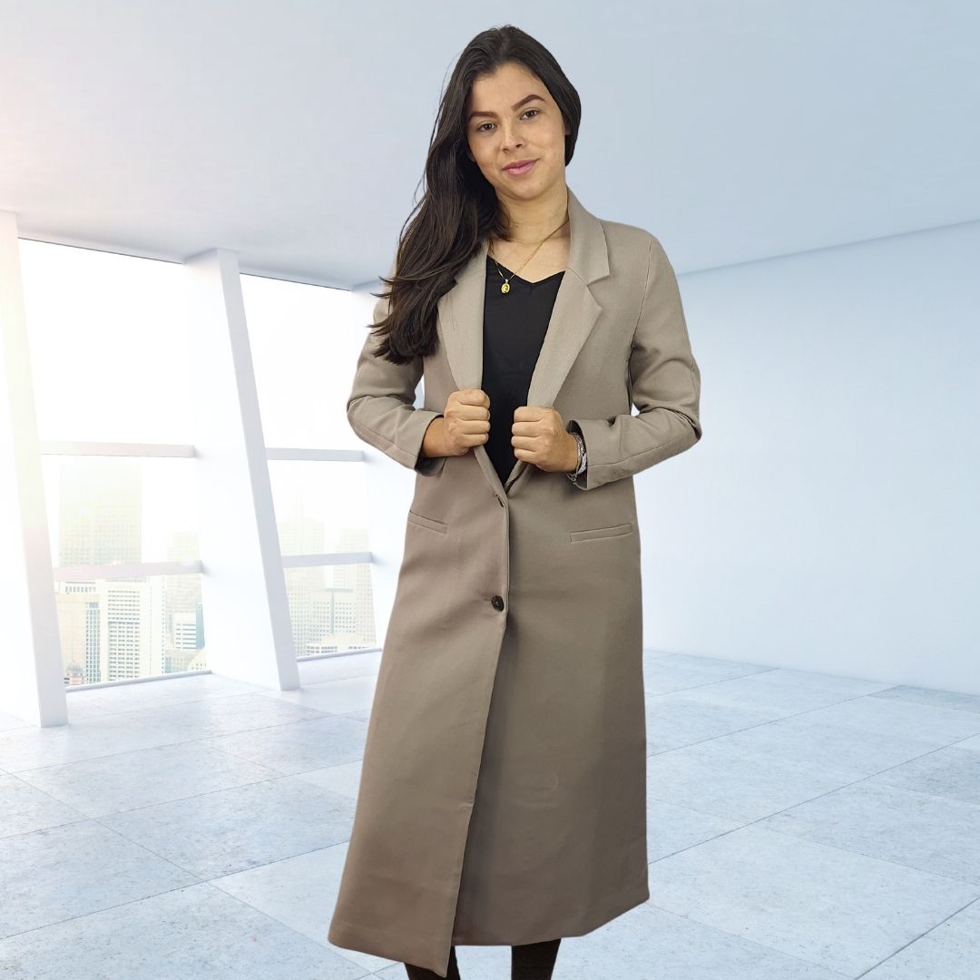 Blazer Vero Moda Marron Style ABBEY 9/10 BLAZER(NL)