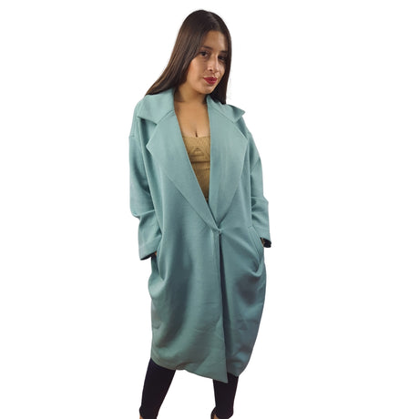 Blazer Vero Moda Verde Claro Style RAB LONG SWEAT BLAZER(MW-ET-3)