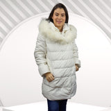 Parka Vero Moda Blanco Style TARTAN 3/4 DOWN COAT(PF)