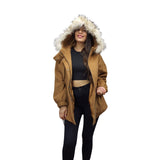 Chaqueta Vero Moda Marron Style VODKA L/S WOOL COAT(LL)