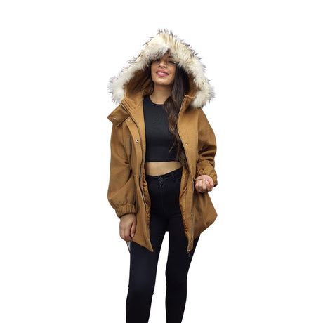 Chaqueta Vero Moda Marron Style VODKA L/S WOOL COAT(LL)