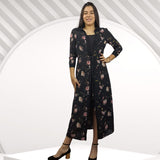 Vestido Vero Moda Negro Style SUZY 3/4 LONG SHIRT SET(RN)