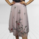 Falda Vero Moda Rosa Vieja Style MERIDA JERSEY SKIRT(VMC-NR)
