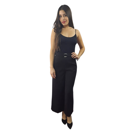 Pantalon Vero Moda Negro Style PILOT 9/10 WIDE PANTS(VMC-UR)