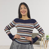 Sweater Vero Moda Azul Style DIAMOND L/S KNIT(NC)