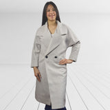 Blazer Vero Moda Gris Style MARA SOLID L/S WOOL COAT(VMC-NL)