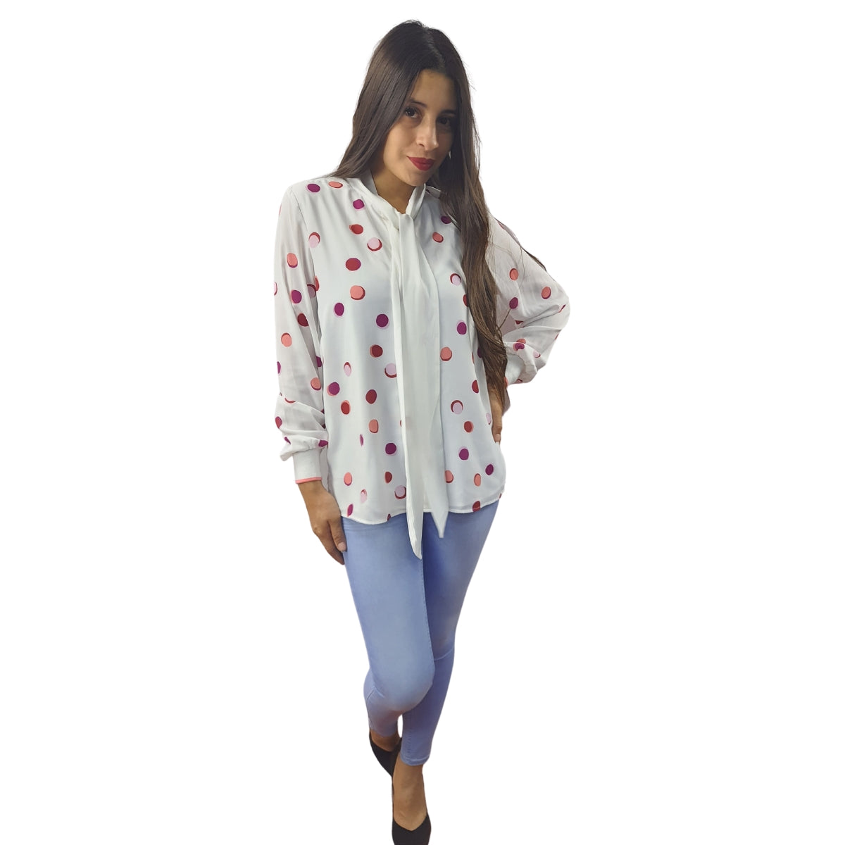 Blusa Vero Moda Rosado Style JAYEN PAD L/S SHIRT(PF)