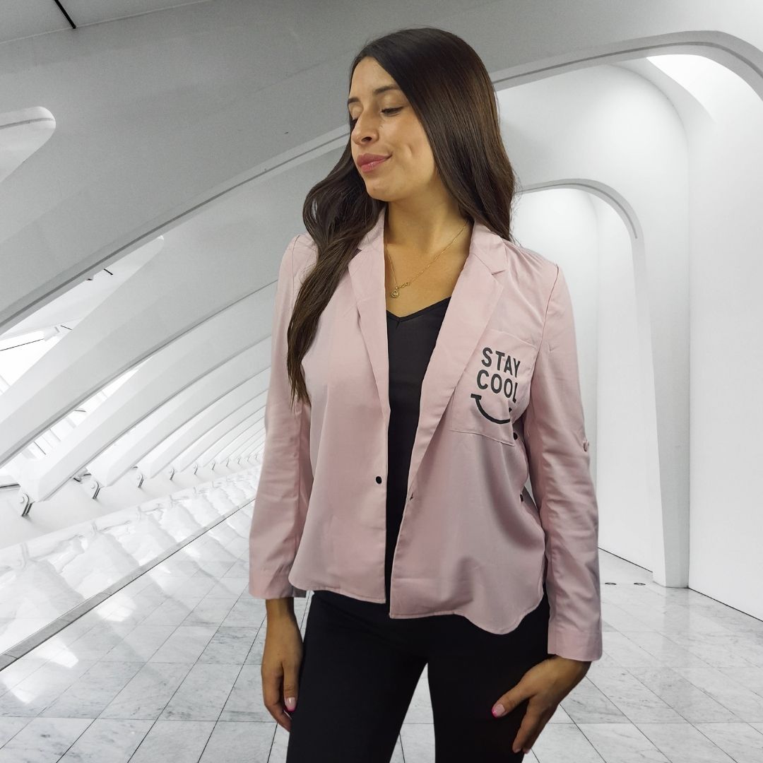 Blazer Vero Moda Rosa Vieja  Style HOGO L/S BLAZER(TP)