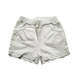 Short Babycottons Broderie Pima Blanco