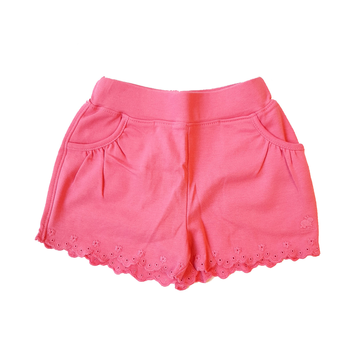 Short Babycottons Broderie Pima Fucsia camelia