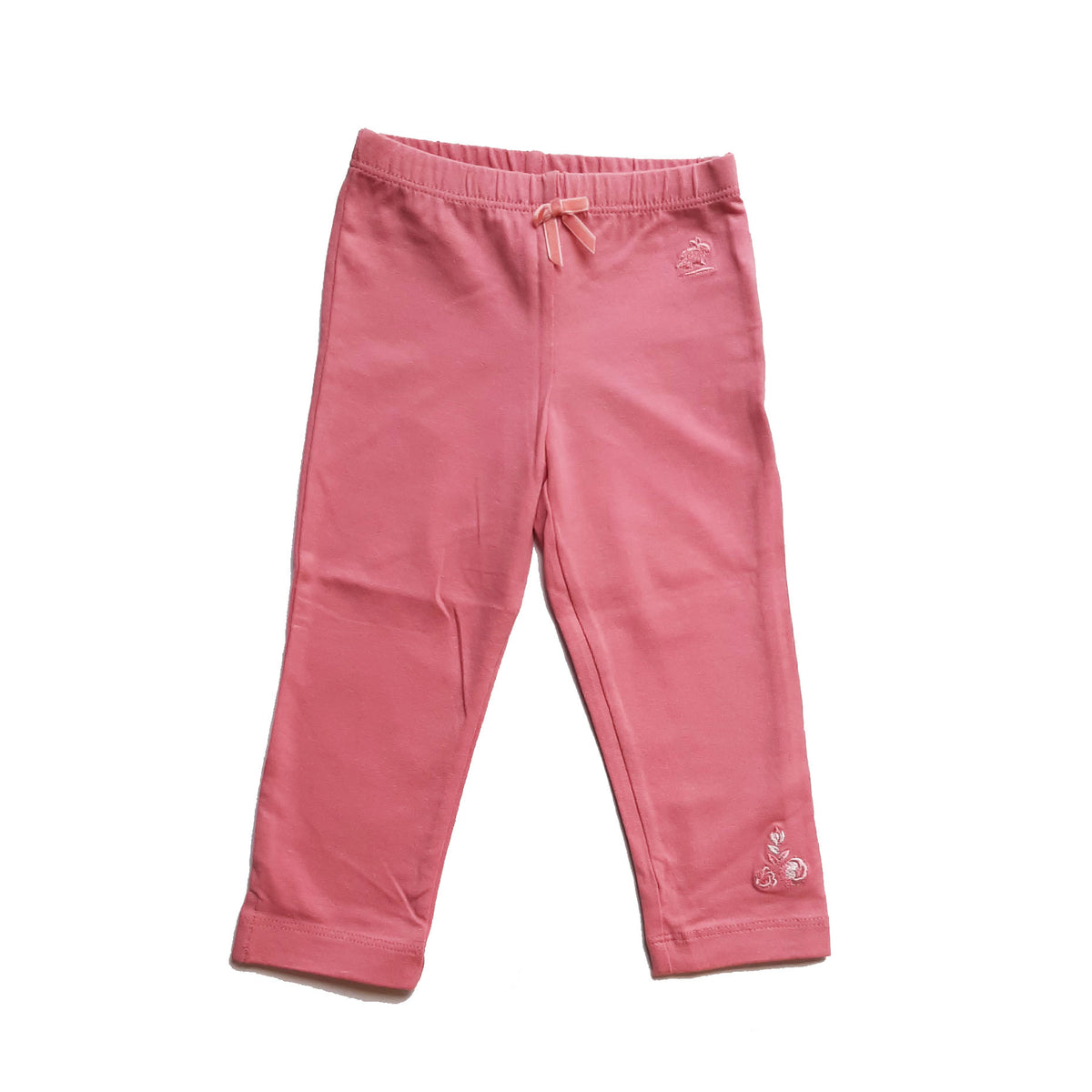 Leggings Babycottons Queen Anne Bord Rosa Oscuro