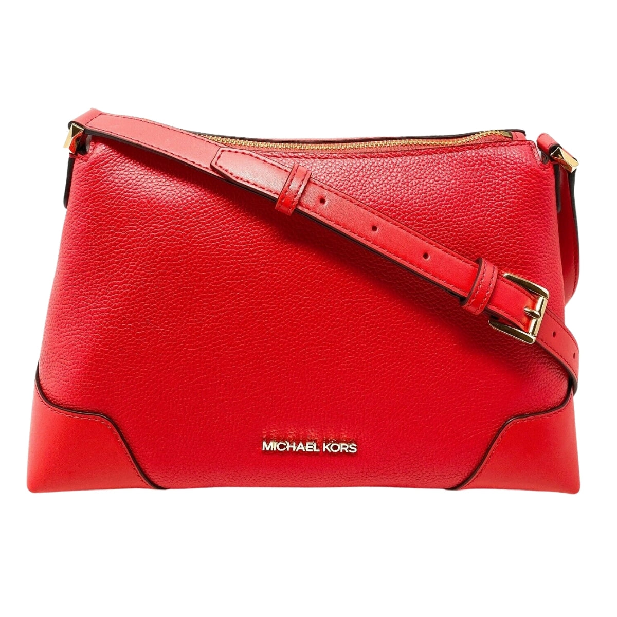 Cartera Michael Kors CROSBY Messenger Leather Md CoralColor CORAL
