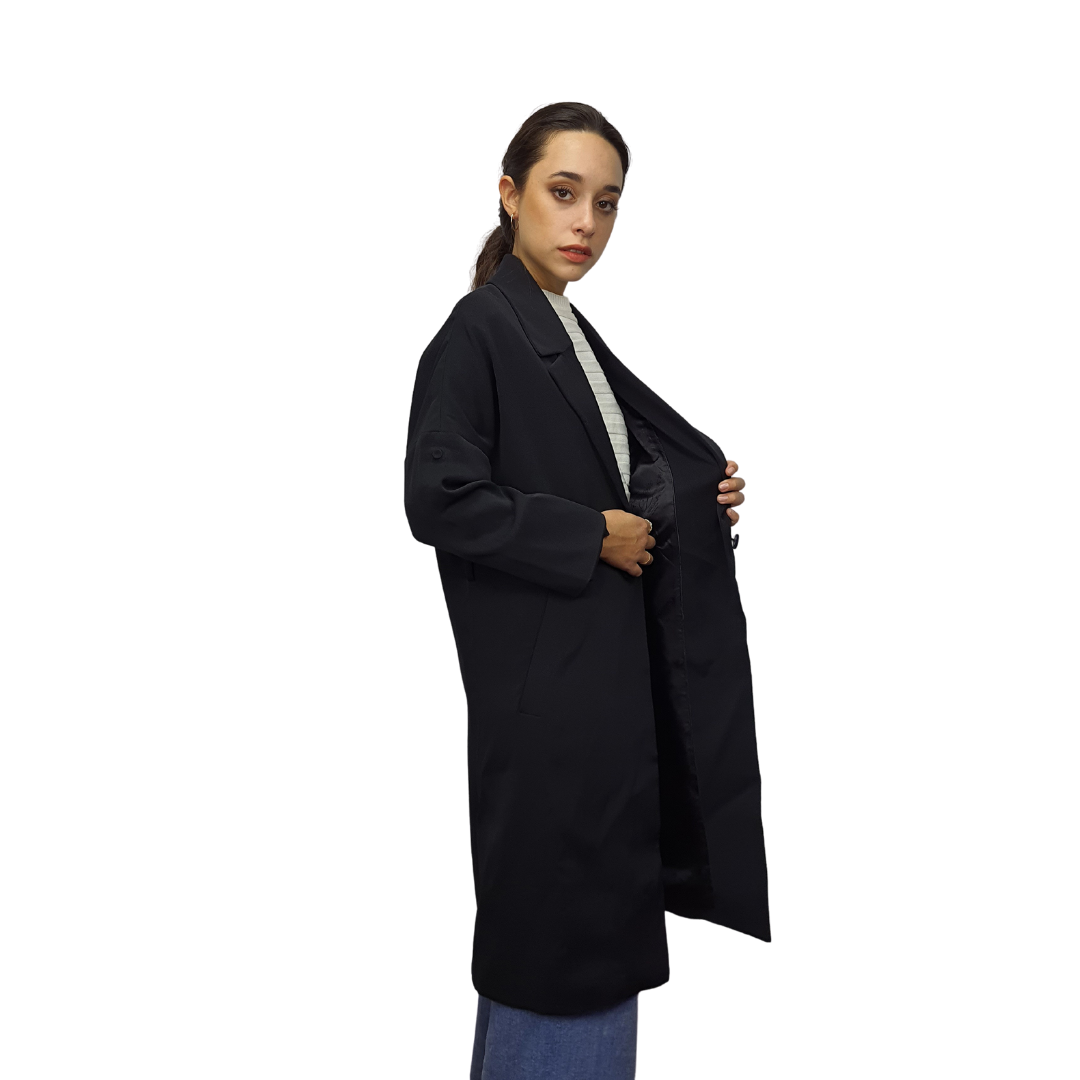 Blazer Vero Moda Negro  Style LING 9/10 COAT(VMC-PM-ET-2)