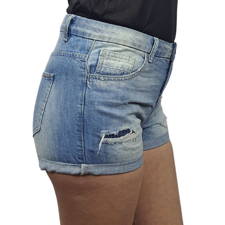 Short Vero Moda Azul Claro Style PANK DENIM SHORTS(MP)