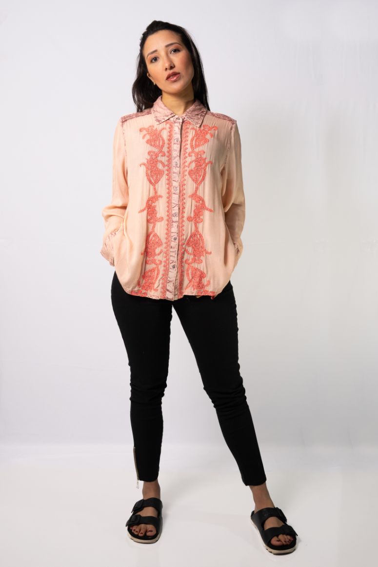 Blusa Rapsodia Kitilina Rosa