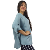Sweater Vero Moda Verde Style FAITH GRACIE 3/4 KNIT(VMC-NC)