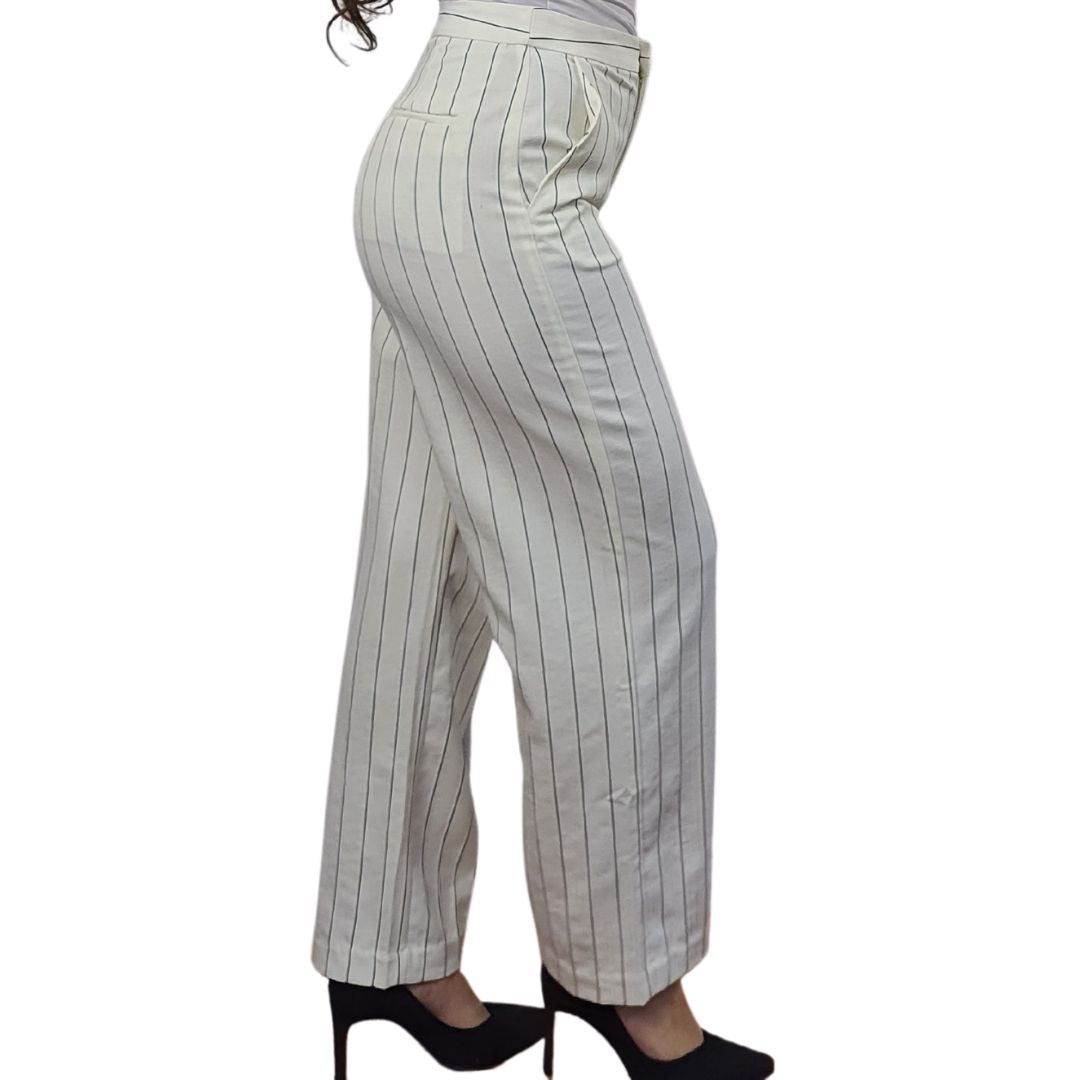Pantalon Vero Moda Blanco Style LOUISE STRAIGHT PANTS(NC)