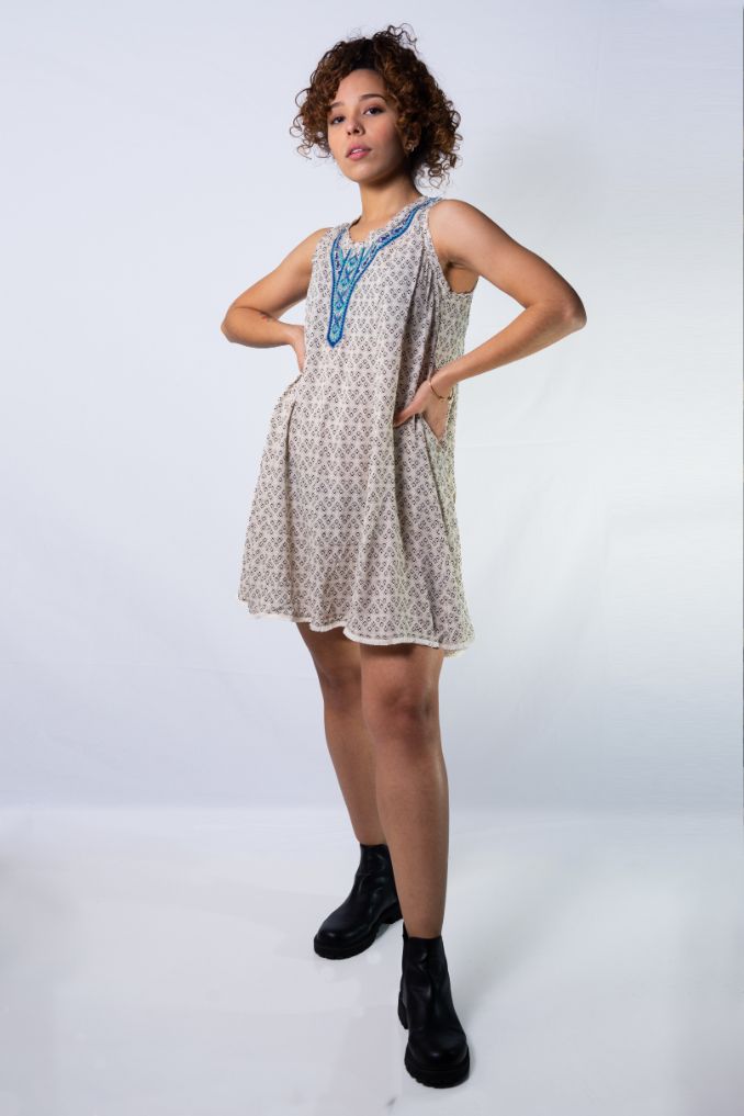 Vestido Rapsodia Bleecker Crudo