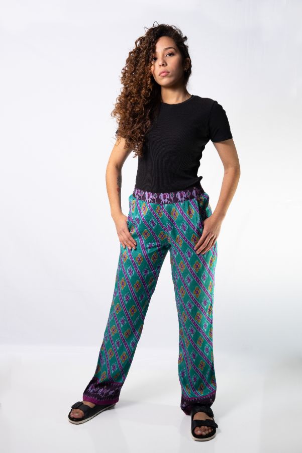 Pantalon Rapsodia Dean Saree Verde