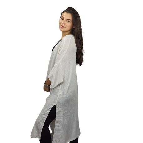Tapado  Vero Moda Blanco  Style MIRANDA KNIT CARDIGAN(VMC-TP-EC-2)