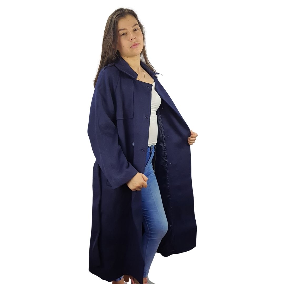 Blazer Vero Moda Azul Style BUY L/S WOOL COAT(VMC-LL)