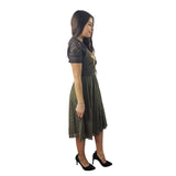 Vestido Vero Moda Verde Style ENYO S/S DRESS SET(NN)