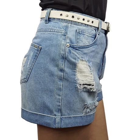 Short Vero Moda Azul Claro Style CHERVIL HW DENIM SHORTS(NE-CT-2)