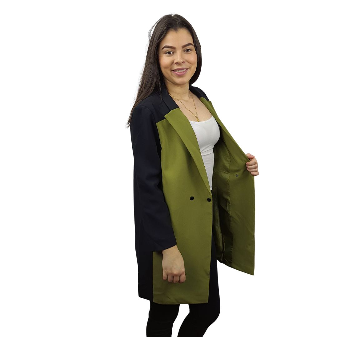 Blazer Vero Moda Verde Style SQUARE 9/10 BLAZER(PM-ET-2)