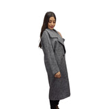 Blazer Vero Moda Gris Style MARA L/S WOOL COAT(VMC-NL)