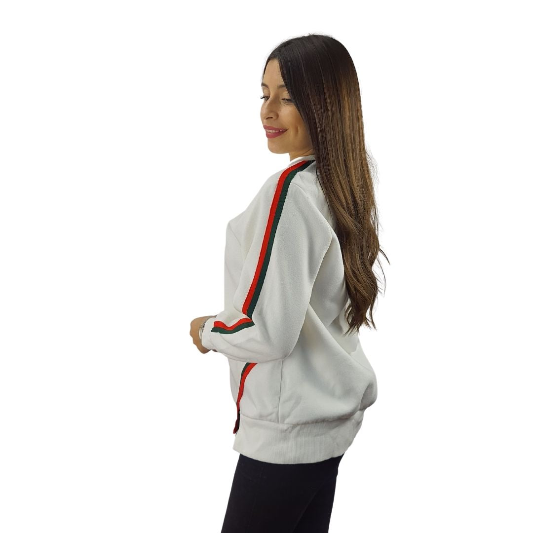 Sweater Vero Moda Blanco Style BUSTER L/S SWEAT(LL)