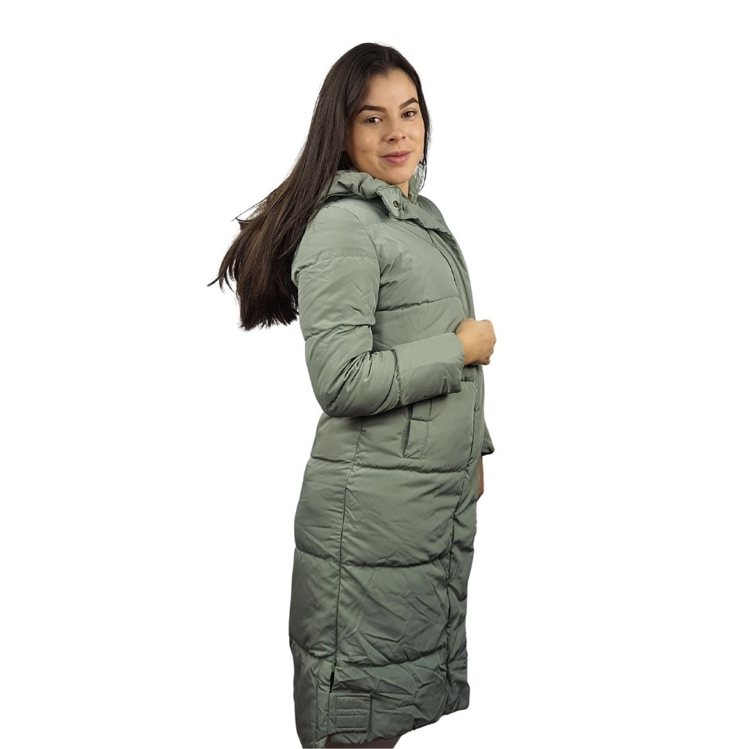 Parka  Veromoda Verde Style SQUARE KNEE DOWN COAT(LL)