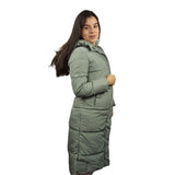 Parka  Veromoda Verde Style SQUARE KNEE DOWN COAT(LL)
