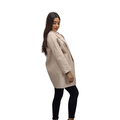 Abrigo Vero Moda Rosado Claro Style POLINE DF L/S WOOL COAT(VMC-DR)