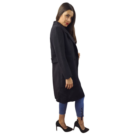 Blazer Vero Moda Negro Style RETAIL JOSIE DF L/S WOOL COAT(VMC-DR)