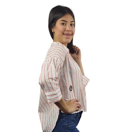 Blusa Vero Moda Rosado Style HOLD 3/4 SHIRT(FL)