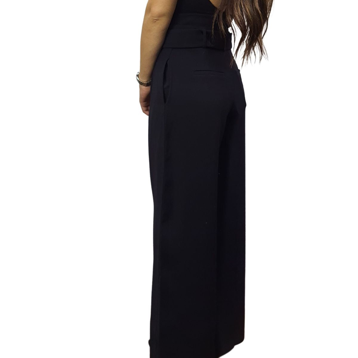 Pantalon Vero Moda Negro Style POET WIDE PANTS(VMC-NR)