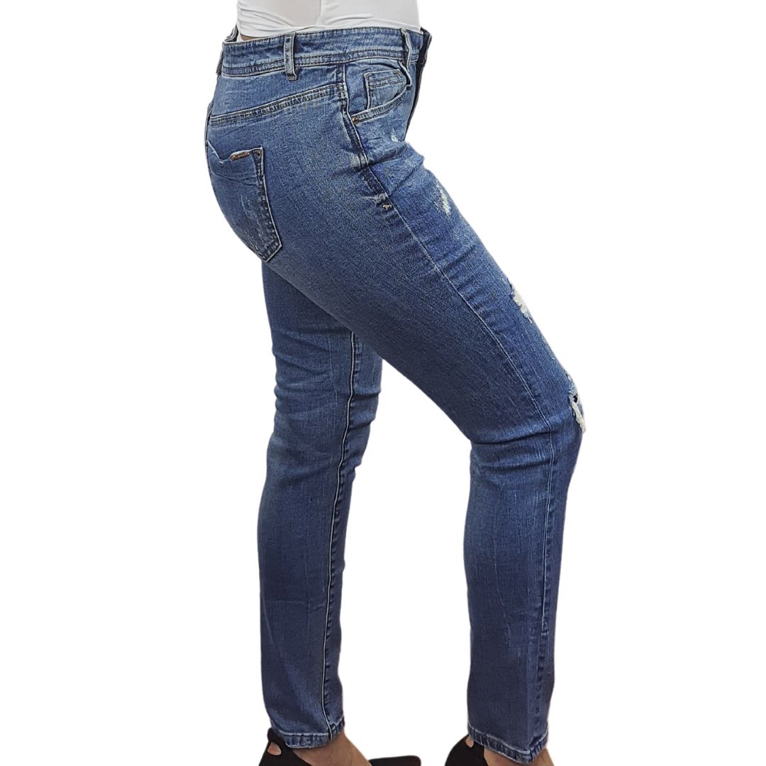 Jeans Vero Moda Azul  Style FRESH SLIM JEANS(BT)