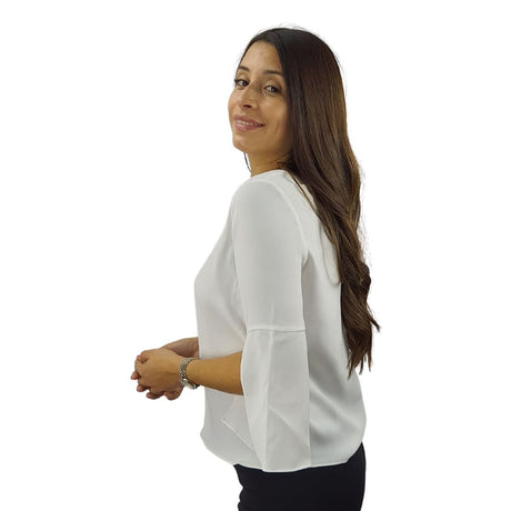 Blusa Vero Moda Blanco Style ADELINA 3/4 TOP(MM)
