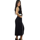 Entero Vero Moda Negro Style PEAR 7/8 WIDE CATSUIT(VMC-MP)