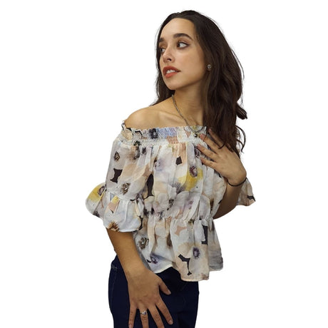 Top  Vero Moda Blanco  Style ROYA 1/2 TOP(HH)