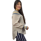 Blusa Vero Moda Marron Claro Style NOZZLE L/S SHIRT(LL)