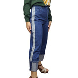 Pantalón  Vero moda Azul Style MOOD 7/8 MW LOOSE JEANS(SL)
