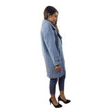 Blazer Vero Moda Azul Claro Style FARR L/S WOOL COAT(LL)