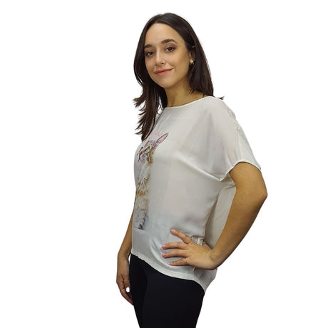 Blusa Vero Moda Blanco  Style LUNA S/S TOP(NE-EC-2)